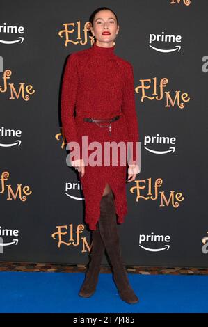 Anna Foglietta BEI der Premiere des Amazon Prime video-films 'Elf Me' im Space Cinema Moderno. ROM, 15.11.2023 Banque D'Images