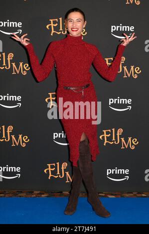 Anna Foglietta BEI der Premiere des Amazon Prime video-films 'Elf Me' im Space Cinema Moderno. ROM, 15.11.2023 Banque D'Images