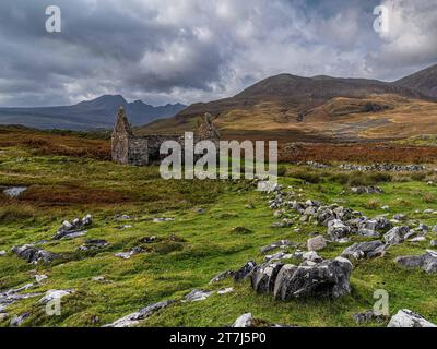 Old Manse House, Strath Suardal, île de Skye, Écosse Banque D'Images