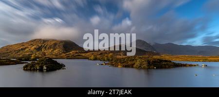 Lochan na h-achlaise, Rannoch Moor, Écosse Banque D'Images