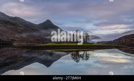 SeagulI Island, Loch Leven, Écosse Banque D'Images