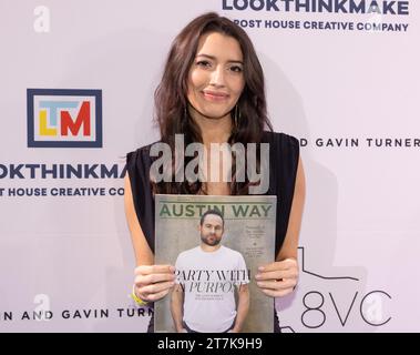 Austin, États-Unis . 15 novembre 2023. Katerina Cotroneo participe au gala de la Fondation Andy Roddick le 15 novembre 2023 à Austin, Texas. (Photo : Stephanie Tacy/SIPA USA) crédit : SIPA USA/Alamy Live News Banque D'Images