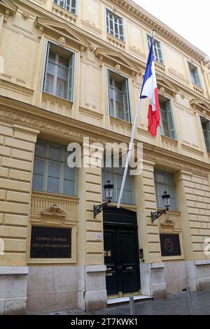 Bureau du gouvernement à Nice Banque D'Images