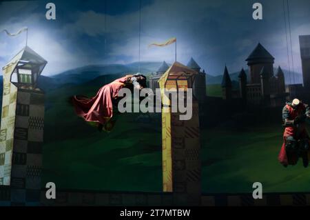 Accessoires du film original Harry Potter Banque D'Images