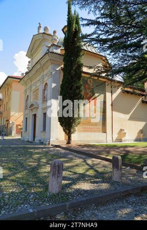 Église Chiesa di Santa Maria delle Grazie, Rovereto, Italie Banque D'Images