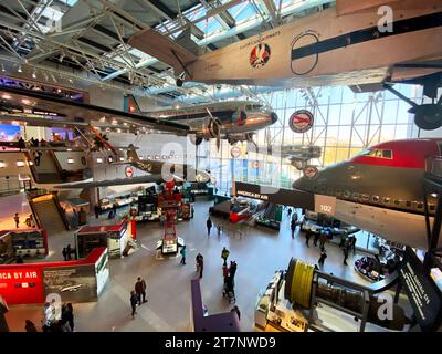 Le National Air and Space Museum de la Smithsonian institution à Washington, DC Banque D'Images