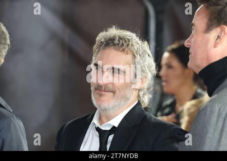 Joaquin Phoenix, Napoleon - première britannique, Leicester Square, Londres, Royaume-Uni, 16 novembre 2023, photo de Richard Goldschmidt Banque D'Images