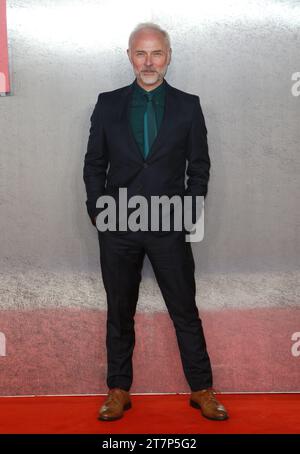 Londres, Royaume-Uni. 16 novembre 2023. Mark Bonnar assiste à la première britannique « Napoleon » à l'Odeon Luxe Leicester Square à Londres. Crédit : SOPA Images Limited/Alamy Live News Banque D'Images