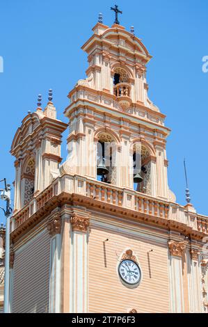 HUELVA, ESPAGNE - 11 JUIN 2023 : Église Sainte Cathédrale de la Merced à Huelva, Espagne le 11 juin 2023 Banque D'Images