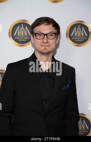 Los Angeles, États-Unis. 15 novembre 2023. Le compositeur Sascha Blank participe à la 14e édition des Hollywood Music in Media Awards à Avalon Hollywood, Los Angeles, CA 15 novembre 2023 Credit : Eugene Powers/Alamy Live News Banque D'Images