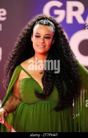 16 novembre 2023, Séville, Andalousie, Espagne : Tulipa Ruiz assiste au tapis rouge lors de la 24e édition des Latin GRAMMY Awards au FIBES le 17 novembre 2023 à Séville, Espagne (image de crédit : © Jack Abuin/ZUMA Press Wire) À USAGE ÉDITORIAL UNIQUEMENT! Non destiné à UN USAGE commercial ! Banque D'Images