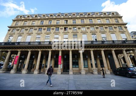 Le théâtre de la Comédie française place Colette, Paris, France. Banque D'Images