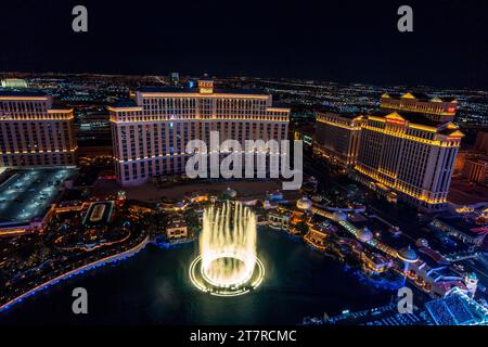 Las Vegas, États-Unis. 16 novembre 2023. Atmosphère du circuit. Championnat du monde de Formule 1, Rd 22, Grand Prix de Las Vegas, jeudi 16 novembre 2023. Las Vegas Strip circuit, Las Vegas, Nevada, États-Unis. Crédit : James Moy/Alamy Live News Banque D'Images