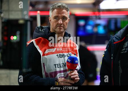 Las Vegas, États Unis. 17 novembre 2023. SCHUMACHER Ralf (ger), ancien pilote de F1, portrait lors du Grand Prix de Formule 1 Heineken Silver de Las Vegas 2023, 21e manche du Championnat du monde de Formule 1 2023 du 17 au 19 novembre 2023 sur le circuit Strip de Las Vegas, à Las Vegas, USA - photo DPPI crédit : DPPI Media/Alamy Live News Banque D'Images