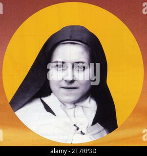 Marie-Françoise Thérèse Martin, en religion sœur Thérèse de l'enfant-Jésus et de la Sainte-face Banque D'Images