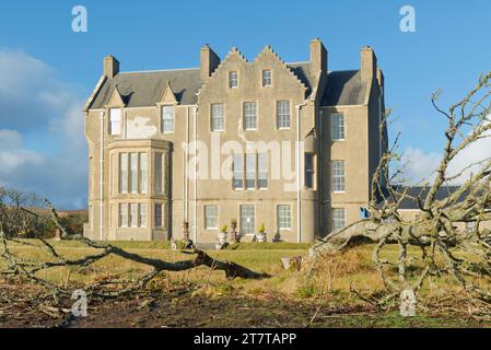 Trumland House, Rousay, Îles Orcades Banque D'Images