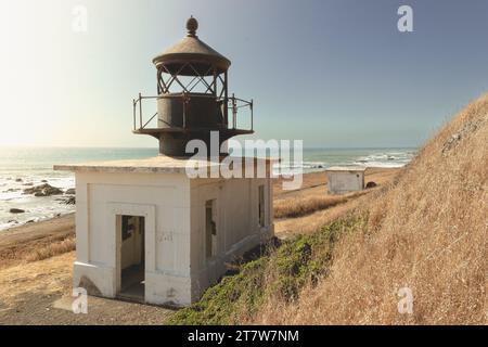 Le phare de Punta Gorda en Californie Banque D'Images