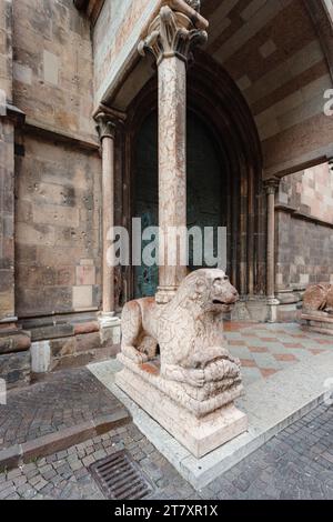 Cathédrale de Bolzano (Bozen), quartier de Bozen, Sudtirol (Tyrol du Sud), Italie, Europe Banque D'Images