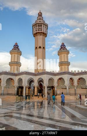 La Grande Mosquée de Touba, Sénégal, Afrique de l'Ouest, Afrique Banque D'Images