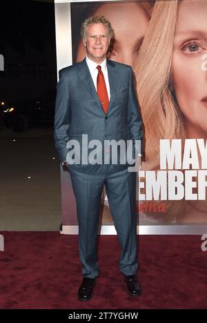 Los Angeles, États-Unis. 16 novembre 2023. Los Angeles, Californie. Le 16 novembre 2023, Will Ferrell arrive à la première de Los Angeles « Mai décembre » qui se tient à l'Academy Museum de Los Angeles, CA. Le 16 novembre 2023 © Majil/ crédit : AFF/Alamy Live News Banque D'Images