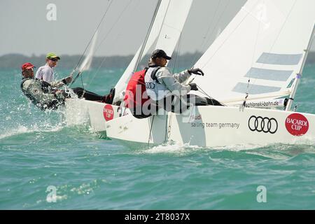 VOILE - BACARDI CUP 2011 - MIAMI (USA) - PHOTO : NATHALIE COLLOUD / DPPI - STAR ACTION Banque D'Images