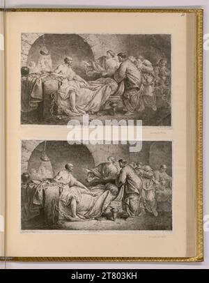 Bernhard Rode (Ausführende r Künstler in) Socrates. gravure 1774 ; 1776 Banque D'Images