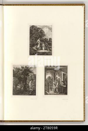 Salomon Gessner (Ausführende r Künstler in) représentations mythologiques. gravure 1773-1777, 1773/1777 Banque D'Images