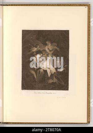 Joseph Hauber (Ausführende r Künstler in) la naissance du Christ. Gravure, aquatinte 1796, 1796 Banque D'Images