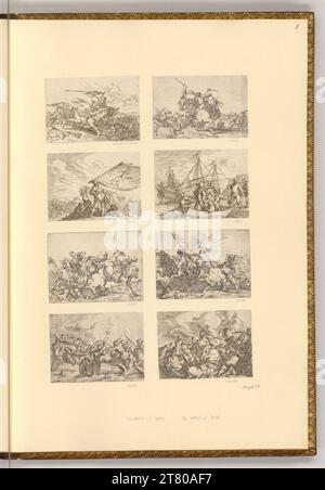 Johann Wilhelm Baur (Ausführende r Künstler in) exposition de combat. gravure 1635, 1635 Banque D'Images