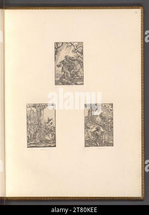 Georg Lemberger Haut Testament. Gravure sur bois 1500-1540, 1500/1540 Banque D'Images