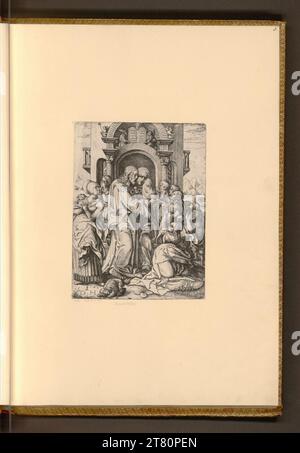 Daniel Hopfer (Ausführende r Künstler in) adieu à Maria. gravure 1505-1536, 1505/1536 Banque D'Images