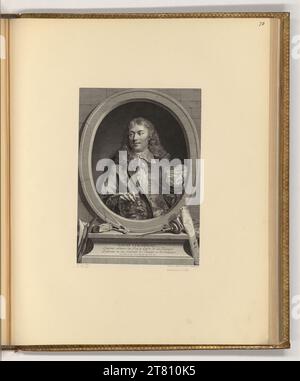 Johann Gotthard von Müller (graveur) Portrait Louis Leraramberg. Gravure sur cuivre, gravure 1776, 1776 Banque D'Images