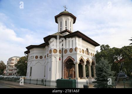 Vieille église Saint Eleftherios (Biserica Sfântul Elefterie Vechi), Strada Sfântul Elefterie, Cotroceni, Centre historique, Bucarest, Roumanie, Europe Banque D'Images