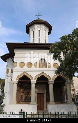 Vieille église Saint Eleftherios (Biserica Sfântul Elefterie Vechi), Strada Sfântul Elefterie, Cotroceni, Centre historique, Bucarest, Roumanie, Europe Banque D'Images