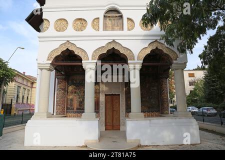 Vieille église Saint Eleftherios (Biserica Sfântul Elefterie Vechi), Strada Sfântul Elefterie, Cotroceni, Centre historique, Bucarest, Roumanie, Europe Banque D'Images