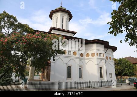 Vieille église Saint Eleftherios (Biserica Sfântul Elefterie Vechi), Strada Sfântul Elefterie, Cotroceni, Centre historique, Bucarest, Roumanie, Europe Banque D'Images