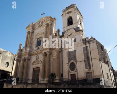 Santa Maria dell’Aiuto Eglise paroissiale catholique romaine, via Santa Maria dell’Aiuto, Catane, Sicile, Sicile, Italie, Europe Banque D'Images