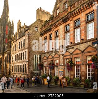 ÉDIMBOURG, ÉCOSSE - septembre 7 2023 : The Scotch Whisky Experience se déroule à Édimbourg, en Écosse, sur le Royal Mile Banque D'Images