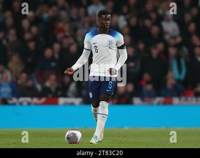 Marc Guehi d'Angleterre - Angleterre contre Malte, UEFA EURO 2024 qualifier Group C, Wembley Stadium, Londres, Royaume-Uni - 17 novembre 2023. Banque D'Images