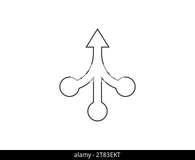 Simplifier, icône modules. Illustration vectorielle. Illustration de Vecteur