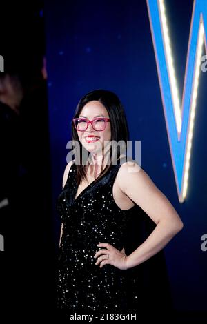 ROME, ITALIE - NOVEMBRE 17 : Fawn Veerasunthorn assiste à la première italienne de 'Wish' au Space Cinema Moderno Roma le 17 novembre 2023 à Rome, en Italie. Banque D'Images