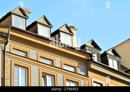 maison de logement dans la vieille ville Banque D'Images