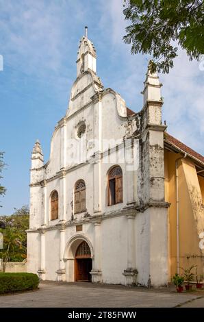 Église Saint François, fort Kochi, Cochin, Kerala, Inde Banque D'Images