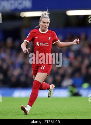 Londres, Royaume-Uni. 18 novembre 2023. Melissa Lawley de Liverpool lors du match de FA Women's Super League à Stamford Bridge, Londres. Le crédit photo devrait se lire : David Klein/Sportimage crédit : Sportimage Ltd/Alamy Live News Banque D'Images