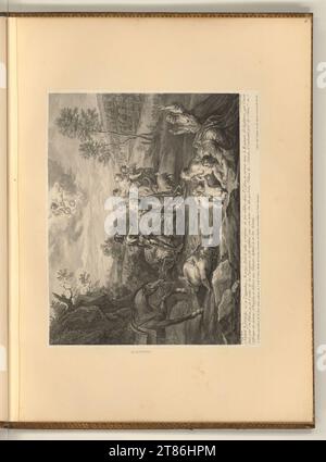 Jean Charles le Vasseur (graveur) St. Georg. gravure 1654-1816, 1654/1816 Banque D'Images