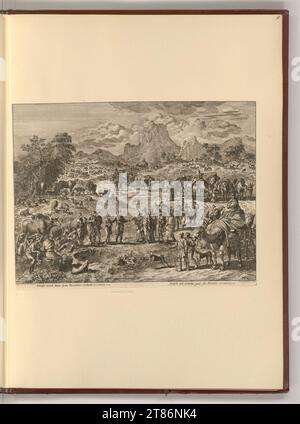 Jan Luyken (Ausführende r Künstler in) Joseph est vendu par ses frères. gravure 1721-1778, 1721/1778 Banque D'Images