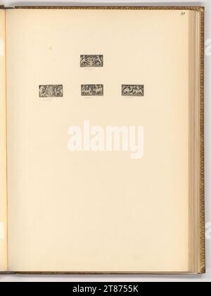 Nicolaes de Bruyn (graveur) Tiervignetten. Gravure sur cuivre 1594, 1594 Banque D'Images