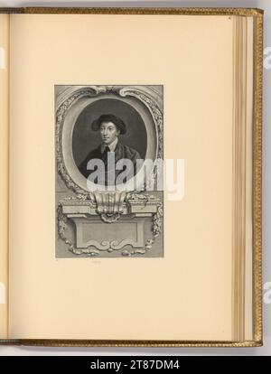 Jacob Houbraken (graveur) Portrait Henry Howard, comte de Surrey. Gravure sur cuivre, gravure 1713-1780, 1713/1780 Banque D'Images