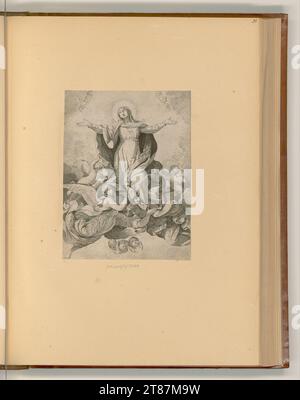 Gioan Antonio Lorenzini (graveur) le jour de l'Assomption. gravure 1685-1740, 1685/1740 Banque D'Images