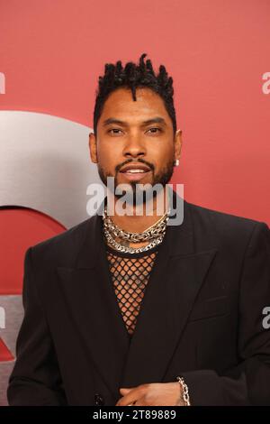 Miguel assiste à 2023 GQ Men of the Year au Bar Marmont le 16 novembre 2023 à Los Angeles, en Californie. Photo : crash/imageSPACE Banque D'Images